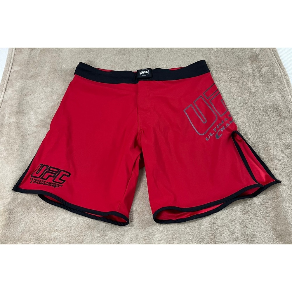 UFC Ultimate Fighting Championship short size 34 Red MMA Training